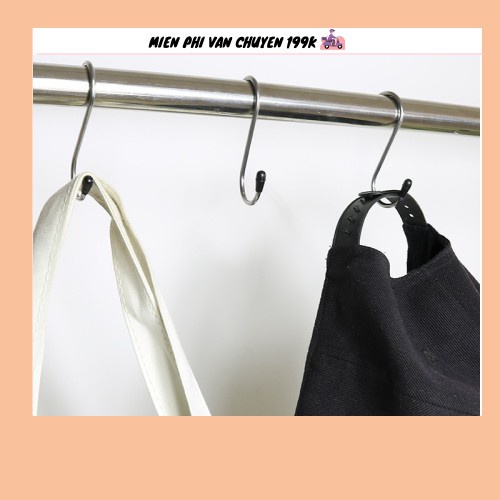 Vỉ 4 Móc treo đồ hình chữ S cho gia đình vrg1456