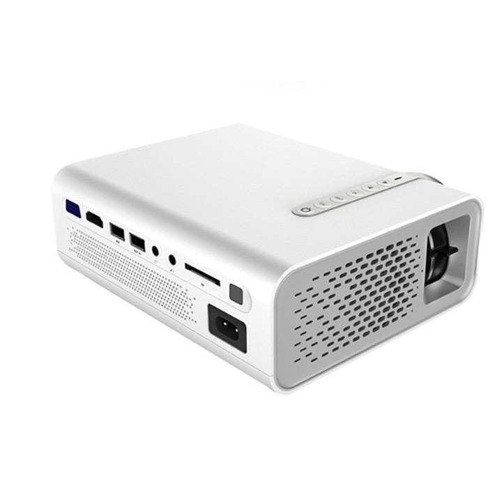 Máy Chiếu Máy Chiếu Phim Mini Kết Nối Không Dây Qua Wifi Hỗ Trợ Nhiều Dạng Kết Nối Wifi, HDMI, AV, VGA, USB, Thẻ nhớ SD