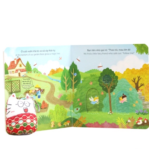 Sách Chuyển Động Tương Tác Busy Books - Các Nàng Tiên - Fairies - Đinh Tị