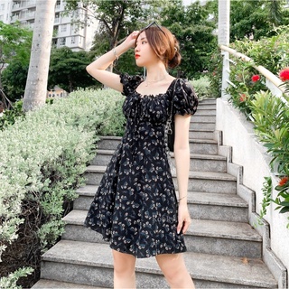 KOOKY HOUSE - MONTANA FLORAL DRESS - Đầm hoa nhí thiết kế dáng xòe xinh xắn