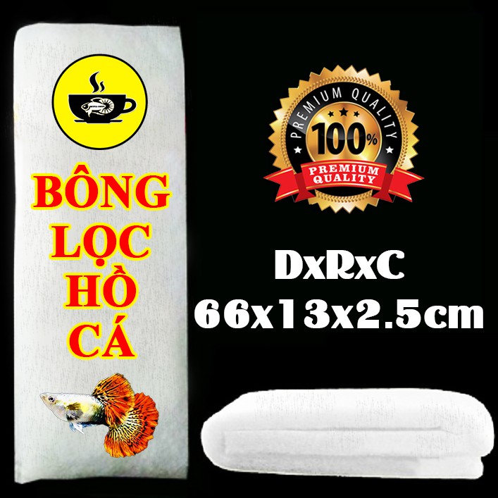 Bông Lọc Nước Hồ Cá - Trắng