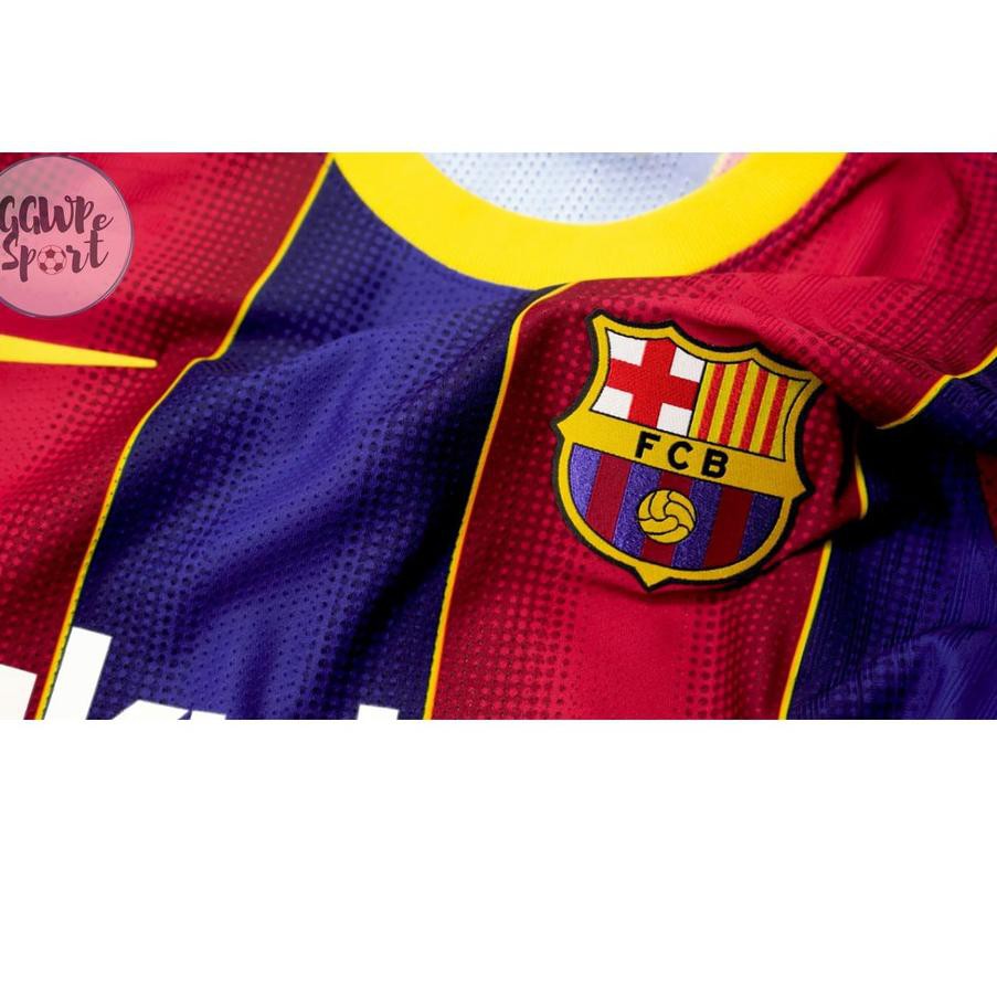 Áo thun thể thao Jersey BARCELONA BARCA 2020 2021 HOME chất lượng cao