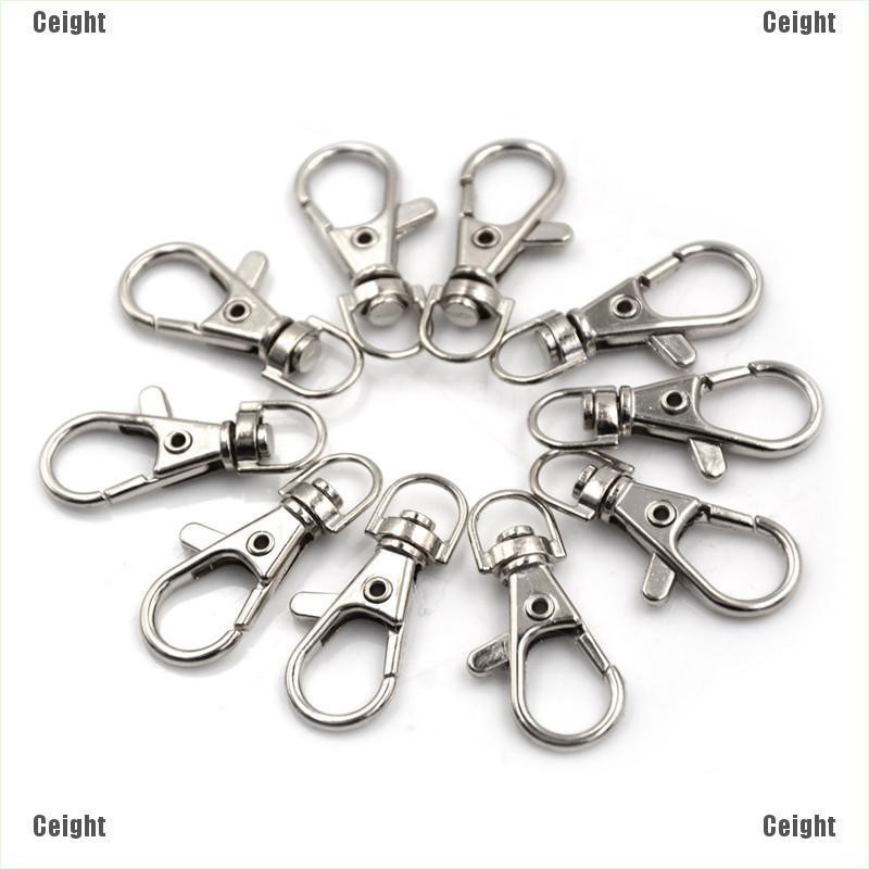 Set 10 Móc Khóa Có Kẹp Tiện Lợi