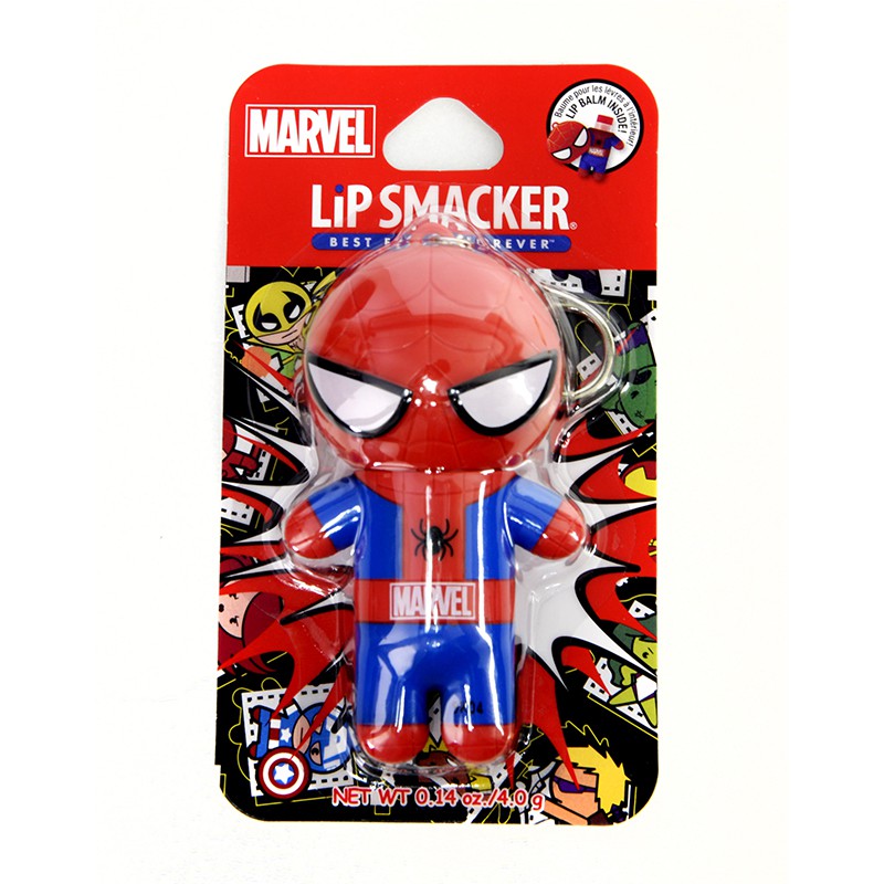 Son Dưỡng Môi Lip Smacker Siêu anh hùng Marvel - Lip Smacker Spiderman lip balm – Son dưỡng Người nhện