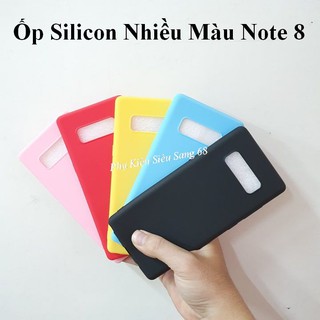 Note 8| Ốp Silicon Nhiều màu sắc dành cho Samsung Note 8