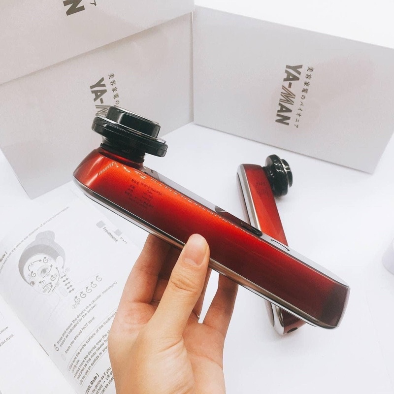 Máy chăm sóc da và nâng cơ mặt cầm tay Yaman HRF24R