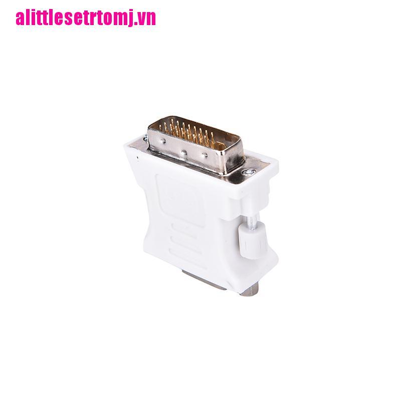 Đầu Chuyển Đổi 15 Pin Vga Sang 24 + 1 Pin Dvi-D Male Cho Máy Tính