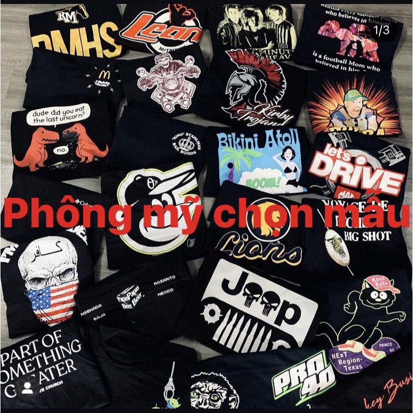 Áo thun mỹ unisex nam nữ 2hand - áo thun nam - áo phông 2hand secondhand chất lượng giá rẻ thời trang