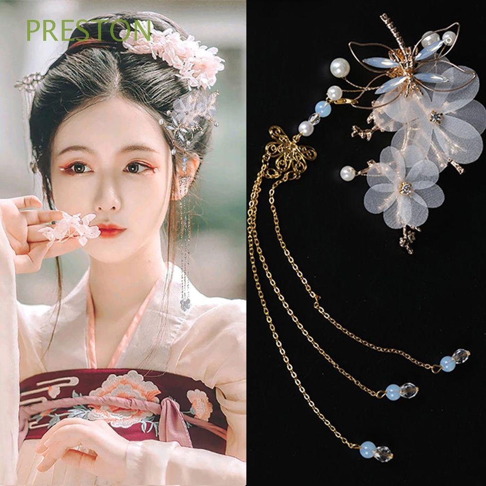 Kẹp Tóc Hình Bướm Phong Cách Trung Hoa Cổ Điển