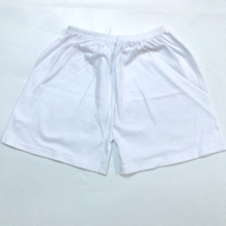 Set 5 quần ngắn cotton trắng Bosini