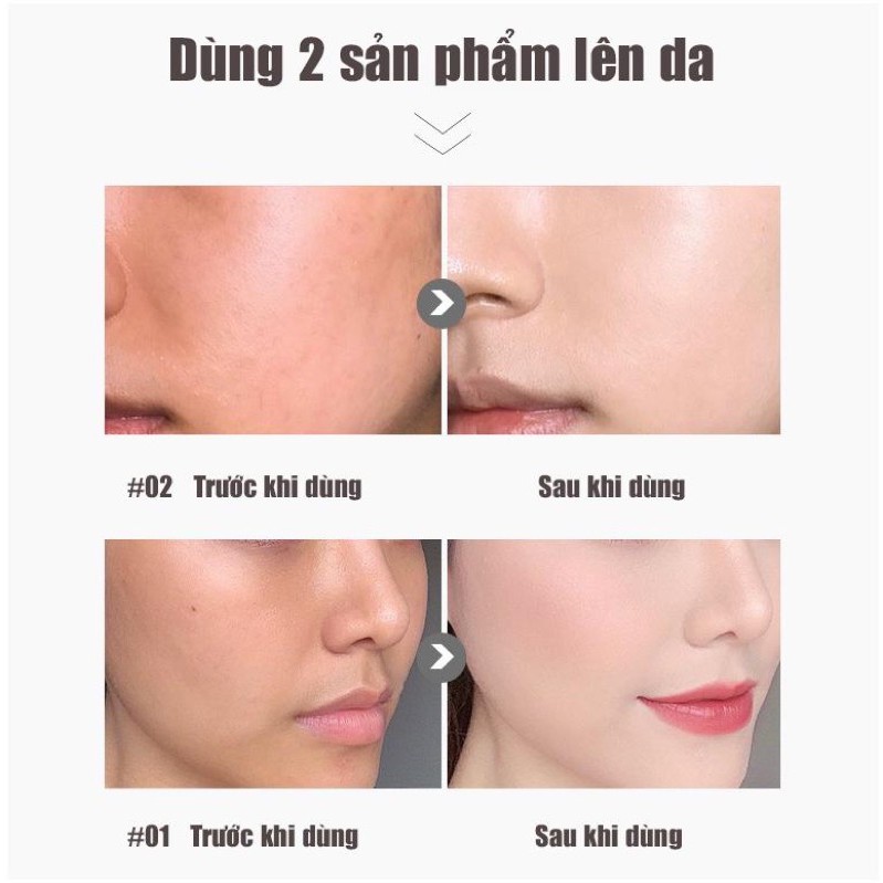 Kem nền Pinky Focus kết cấu đặc che khuyết điểm duy trì độ ẩm, lớp mỏng nhẹ, không nặng mặt | BigBuy360 - bigbuy360.vn