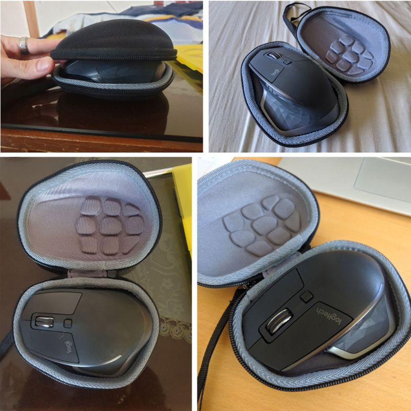 RUN♡ Portable Hard Travel  for Logitech MX Master/Master 2S Wireless Mouse Storage Bag