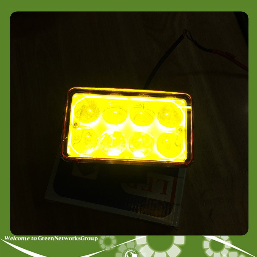Đèn Trợ Sáng CYT 8 Bóng LED Pha Ánh Sáng Vàng Dành Cho Mô Tô, Xe Máy Greennetworks