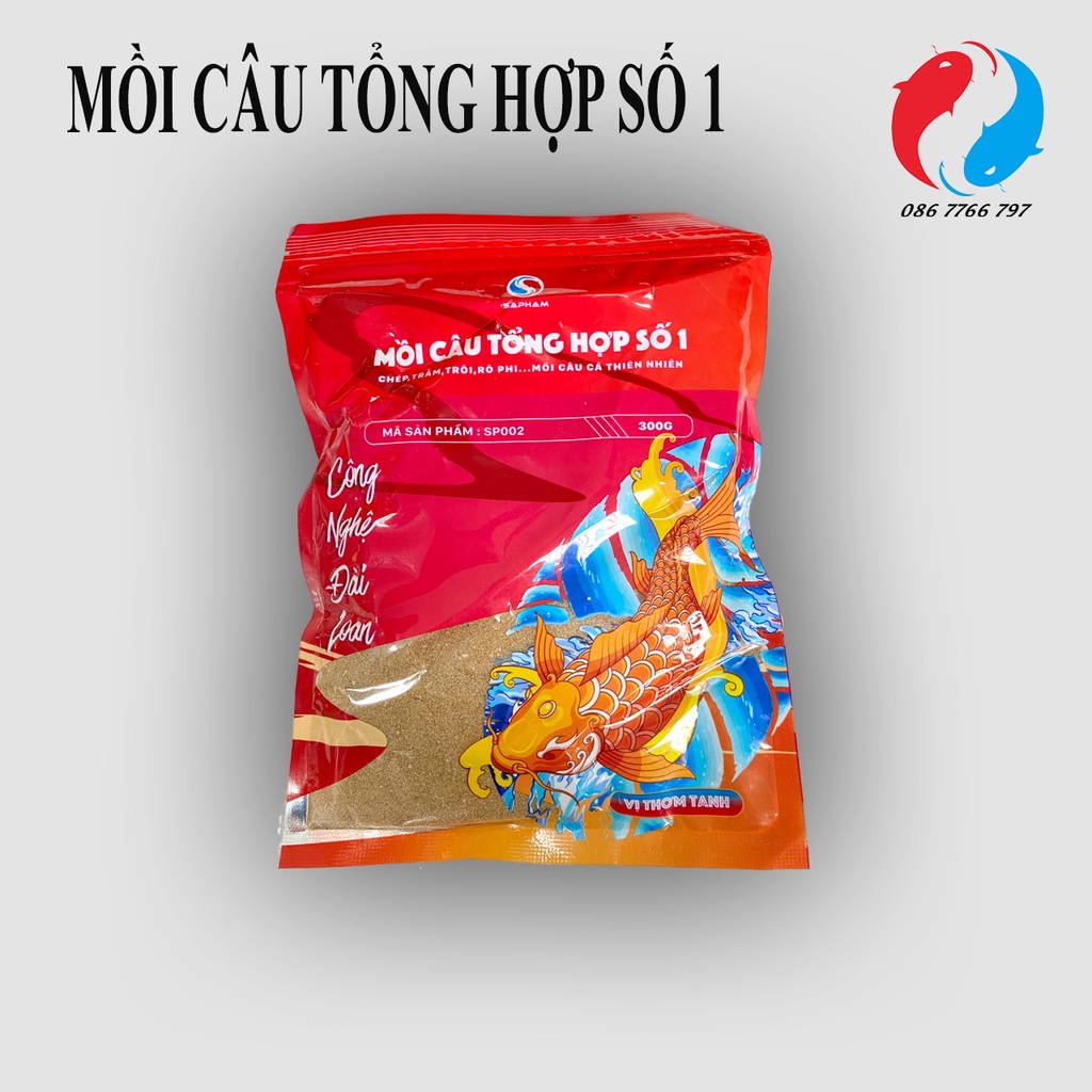 Mồi câu tổng hợp số 1 Sa Pham Fishing - Mồi câu Rô phi, Chép , Trắm, Trôi... - KhoaHuyen Fishing