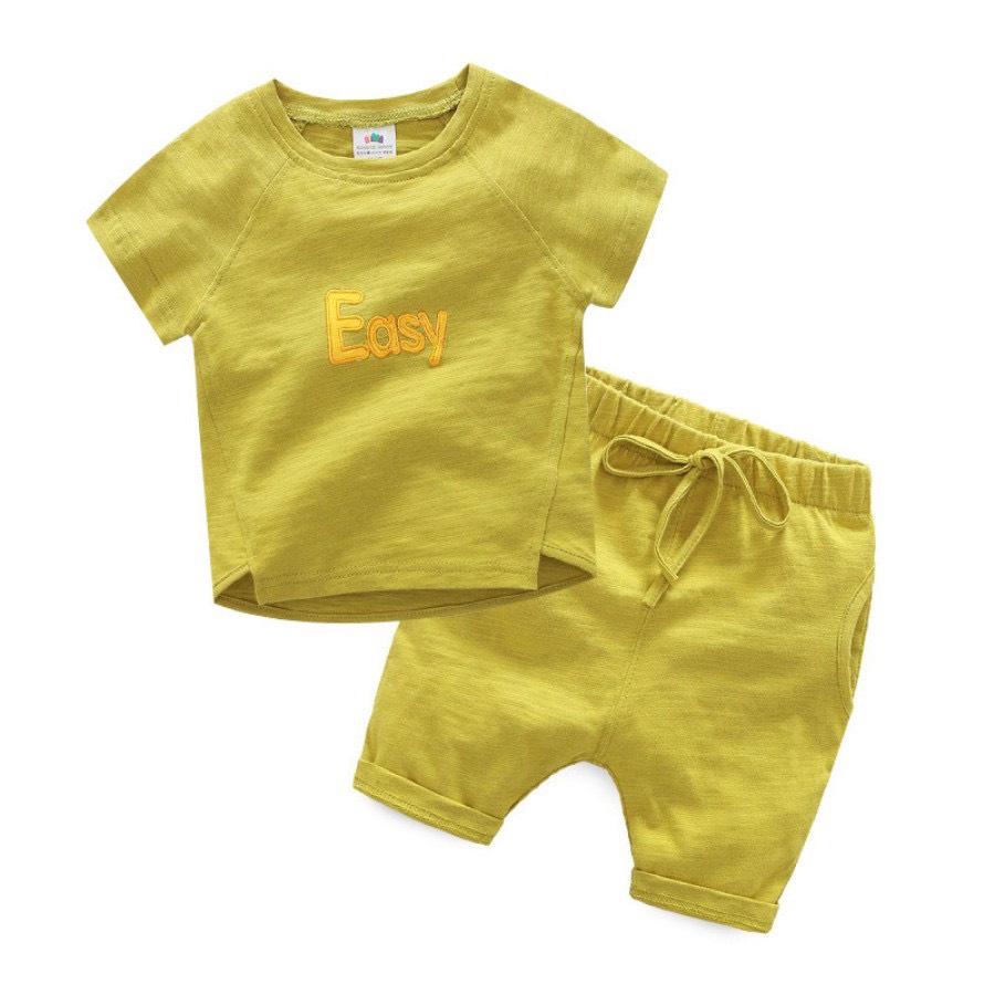 Bộ Cộc Tay Cho Bé, Bộ Cộc Tay Trẻ Em Easy Cho Bé Trai Và Bé Gái Ken Store