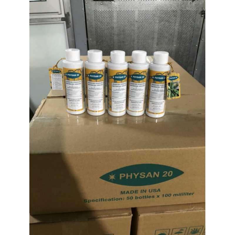 Physan 20 Nhập Mỹ 100ml Siêu diệt khuẩn
