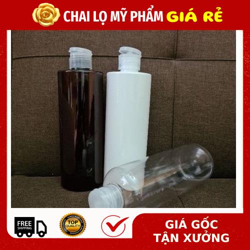 Chai Chiết Mĩ Phẩm ❤ RẺ VÔ ĐỊCH ❤ Chai nhựa pet Nắp Bật 500ml cao chiết mỹ phẩm , phụ kiện du lịch