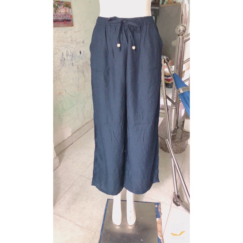 [47-60ký]Quần đũi xứơc culottes ống suông rộng có túi 2 bên