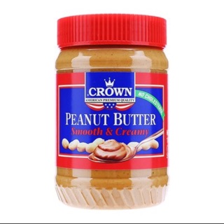 Bơ đậu phộng Crown 510g/ 340g ( nắp đỏ)