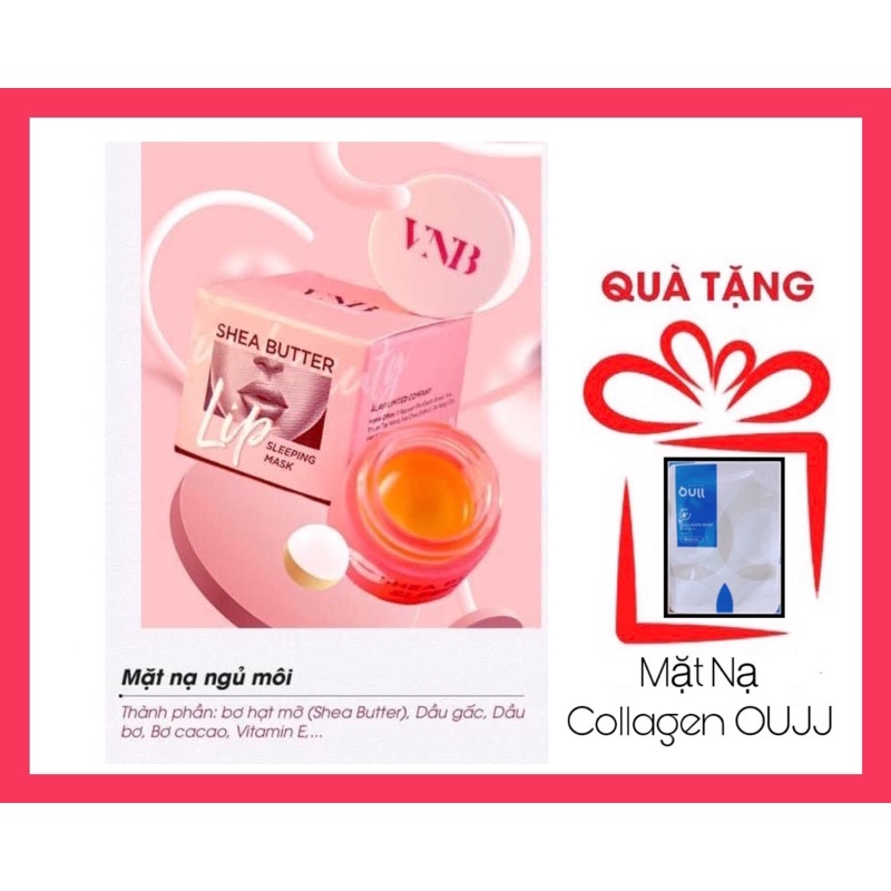 NẠ NGỦ DƯỠNG MÔI VNB( chính hãng)