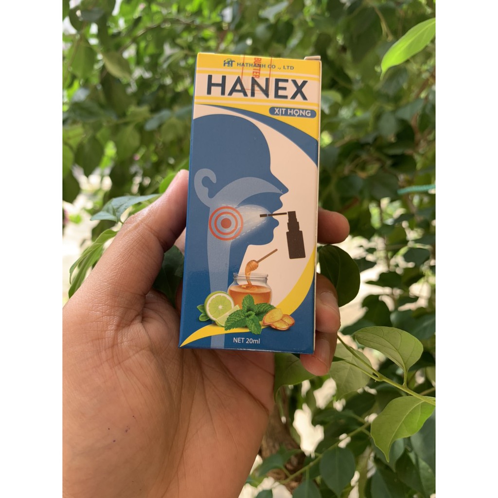 Xịt Họng Hanex!
