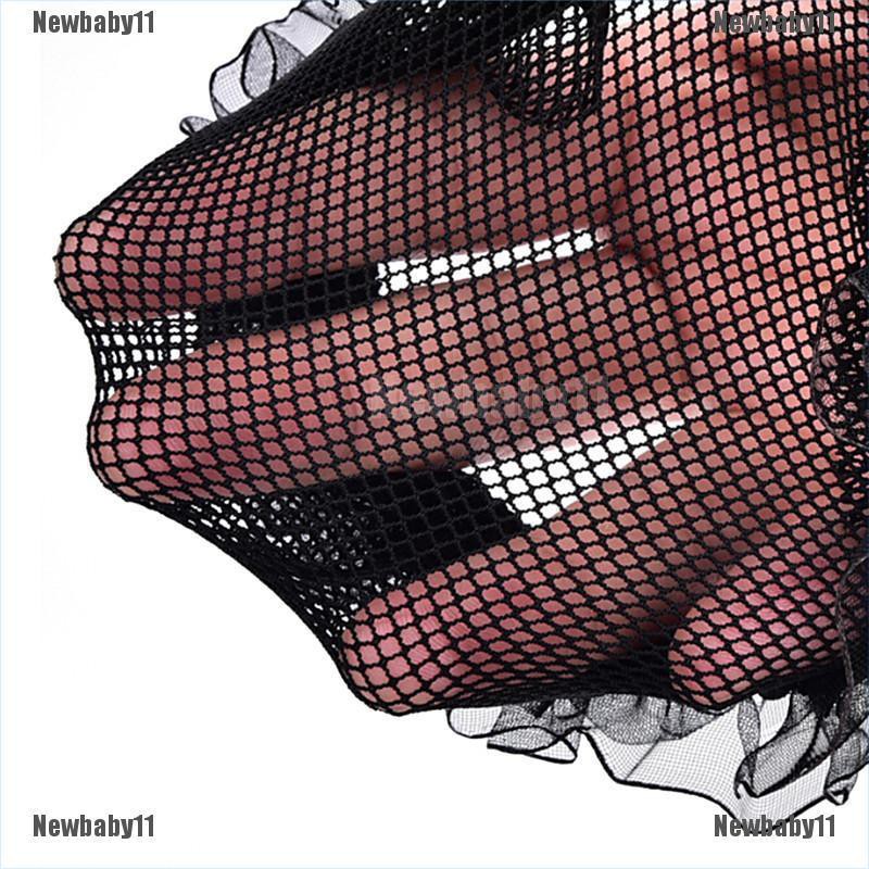 [COD Newb] Búi Tóc Lưới Búi Tóc Màu Đen Trơn Dành Cho Nữ