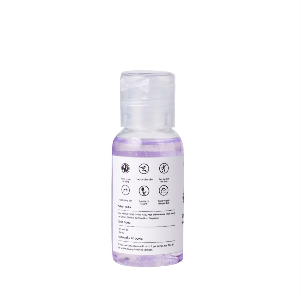 Gel rửa tay khô kháng khuẩn Oải Hương MILAGANICS 35ml (Chai) | BigBuy360 - bigbuy360.vn