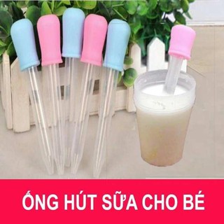 Set 5 ống hút sữa, bón thuốc 5ml