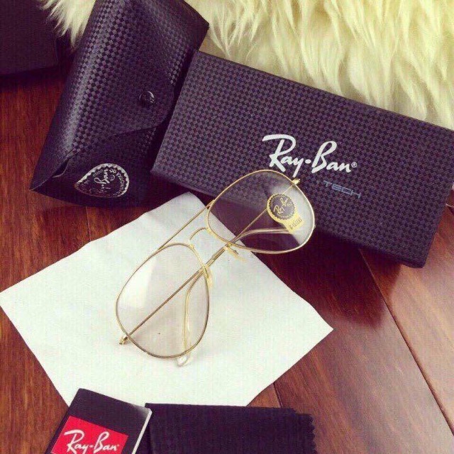 Kính raybann đổi màu khi ra nắng ( Tặng kèm bao da )