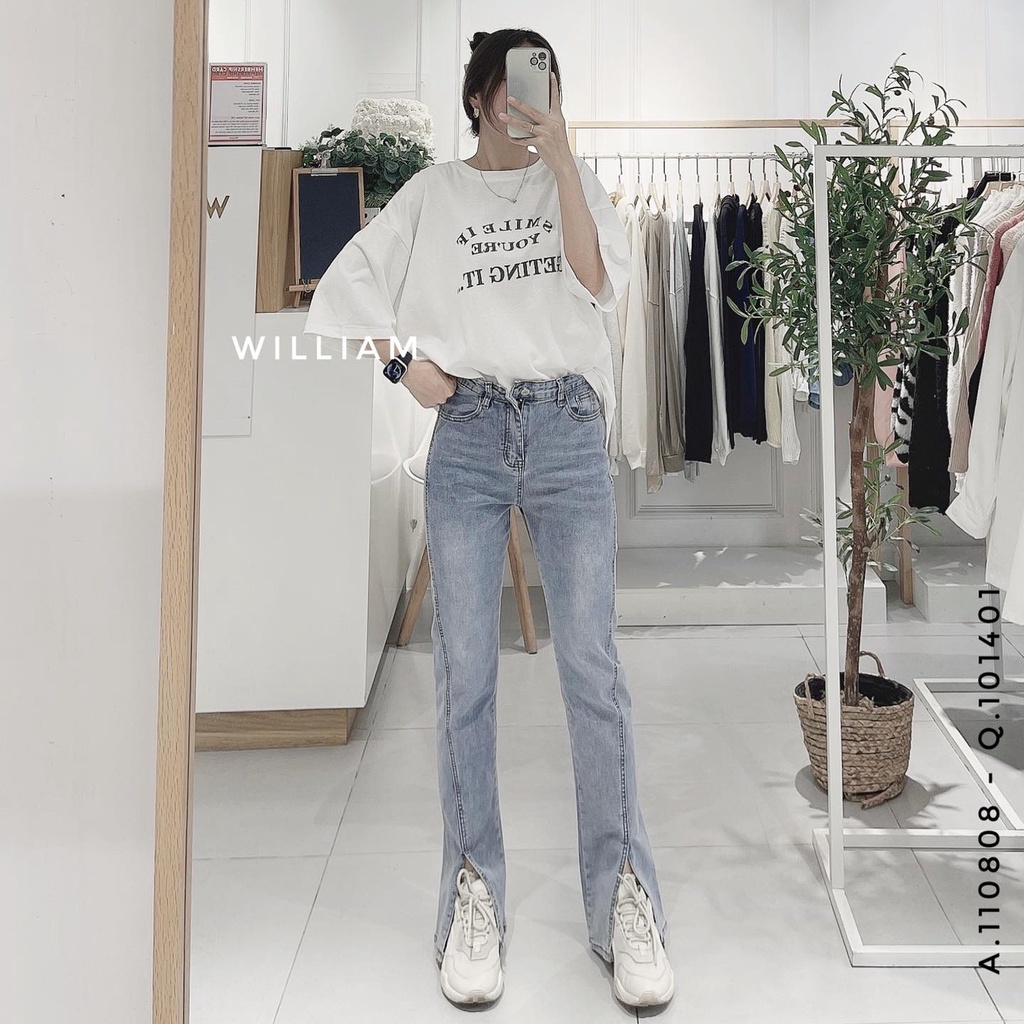 Quần jean xẻ xéo 5167 (101401)