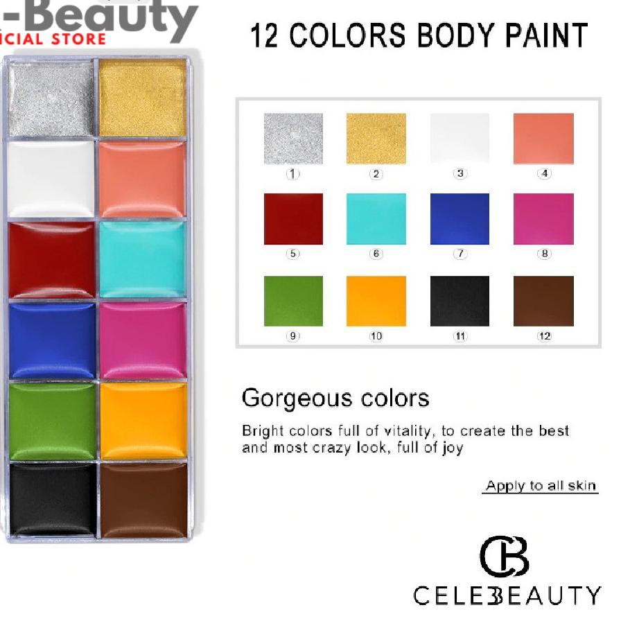 (hàng Mới Về) Bảng Phấn Trang Điểm 12 Màu Tiện Dụng Chất Lượng Cao | BigBuy360 - bigbuy360.vn