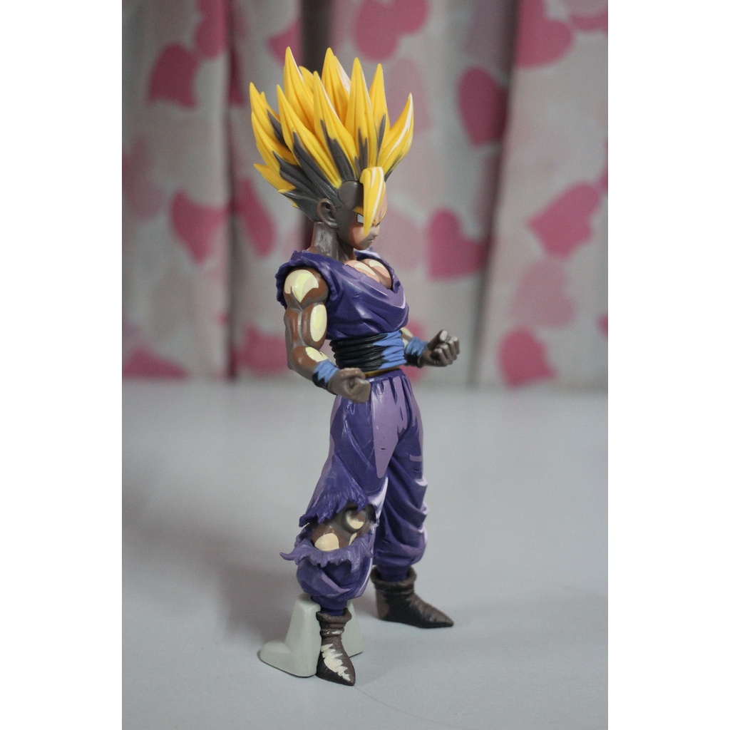 Mô hình Dragon Ball Gohan 2D tóc vàng cao 22cm - mô hình 7 viên ngọc rồng