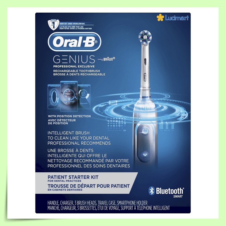Bàn chải điện Oral-B Genius Professional Exclusive [Hàng Đức]