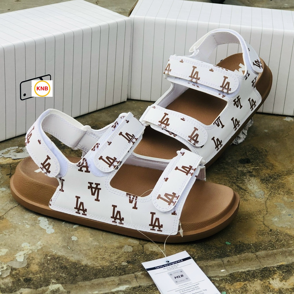 Giày Sandal -FREESHIP-Dép Sandal nam nữ thể thao 𝐌𝐋𝐁 full mẫu bền đẹp đế bằng siêu nhẹ học sinh,LA nâu q.trắng