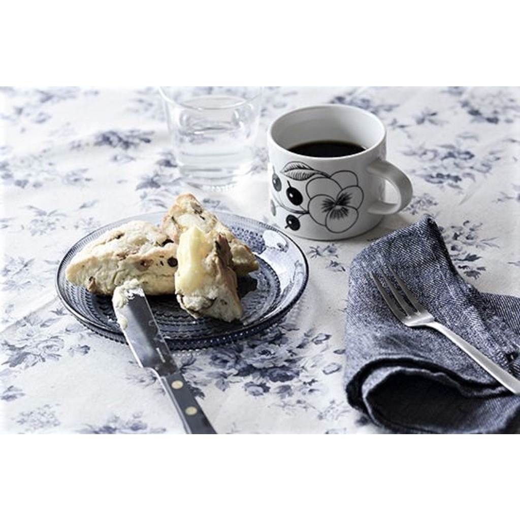 Đĩa thủy tinh Kastehelmi Iittala Màu Ghi