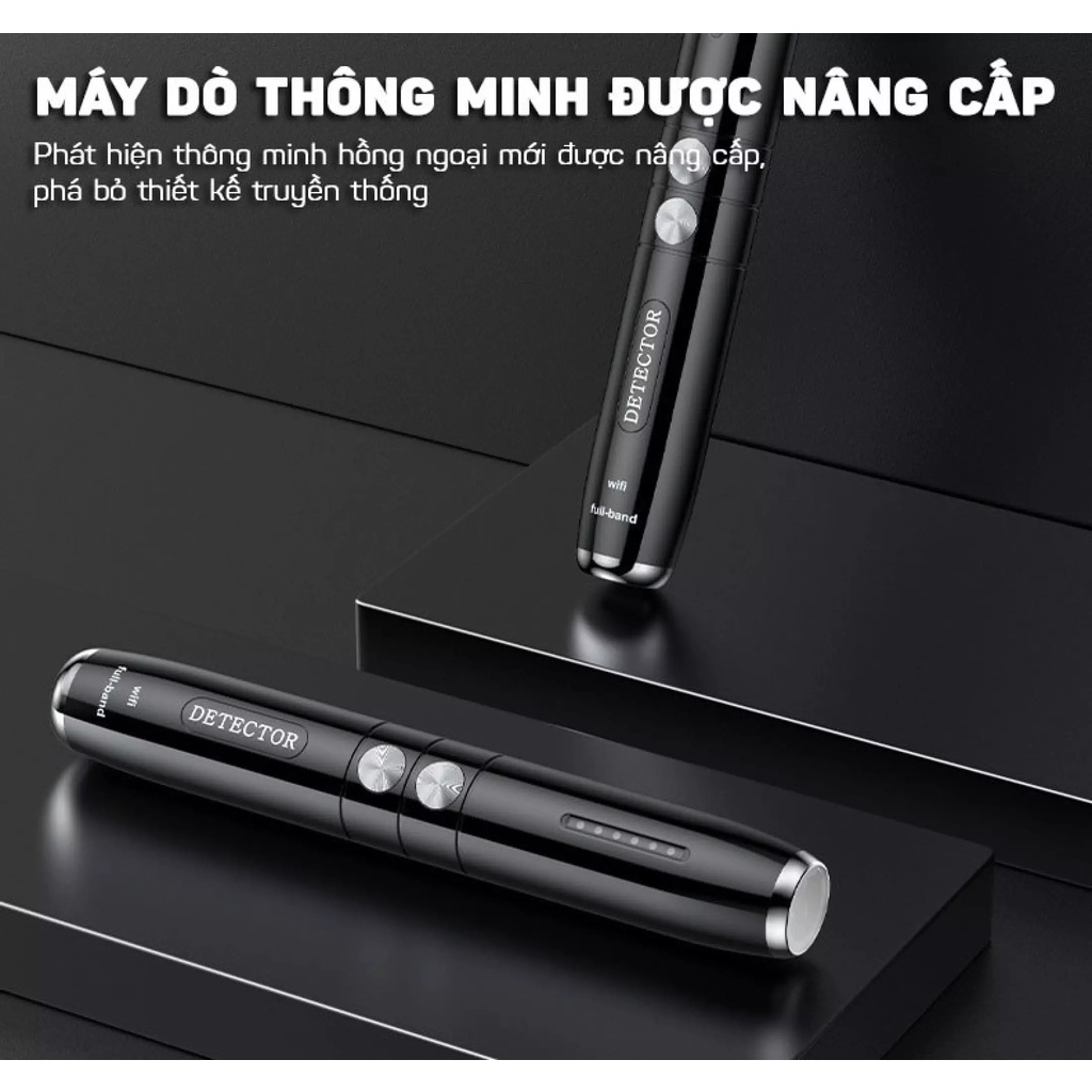 Máy Dò Phát Hiện Theo Dõi Camera, GPS, Định Vị Detector T8