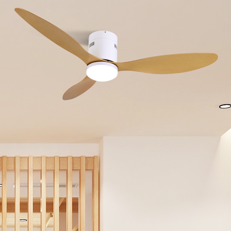 Quạt trần dành cho Trần Nhà THẤP 52DY-110BK - Quạt trần Hiện Đại sang trọng, tinh tế lắp đặt phòng khách, phòng ngủ