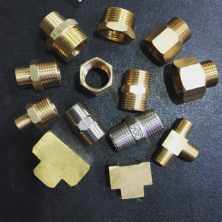 Đầu nối răng thau/inox