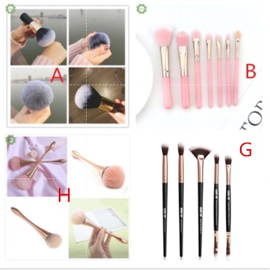 Set 1/3/8 cọ trang điểm đánh má hồng chuyên nghiệp chất lượng cao