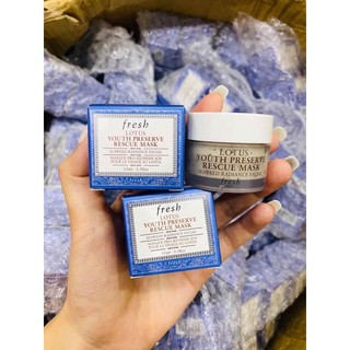 Mặt nạ hoa sen fresh lotus youth preserve rescue mask miniszie 15ml
