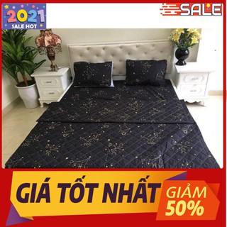 Bộ chăn hè trần bông ga gối 4 món