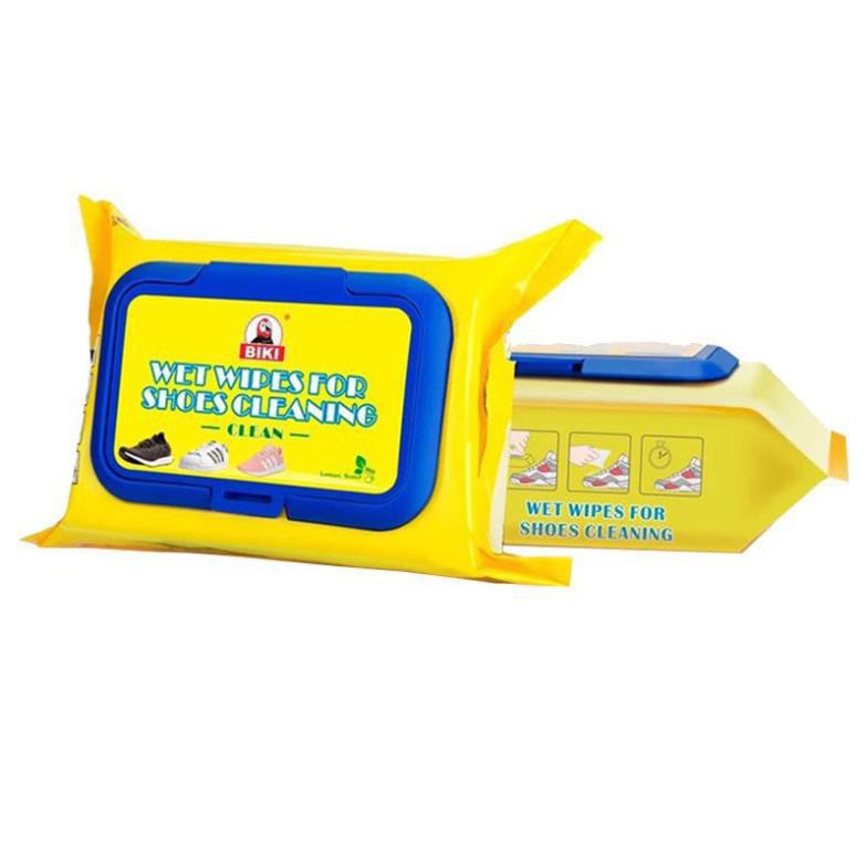 Khăn Giấy lau Giày Sneaker Cao Cấp - Vệ Sinh đồ da 30 tờ/ gói