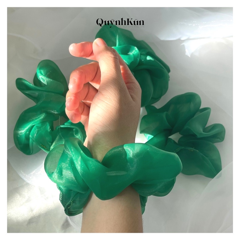 [GAM XANH LÁ] Scrunchie QK