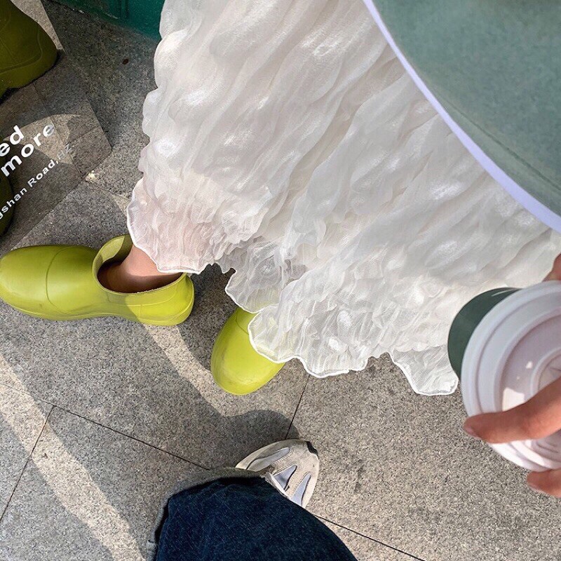 [SẴN HÀNG Đủ 4 màu] Chân váy nhăn bóng siêu dễ thương cho các  nàng | BigBuy360 - bigbuy360.vn