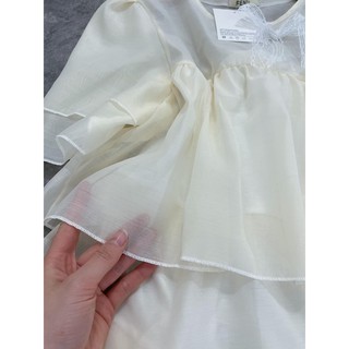 VÁY LỤA TƠ BÈO 2 TẦNG