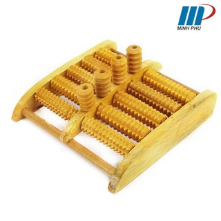 Bàn lăn chân tay massage gỗ cao cấp