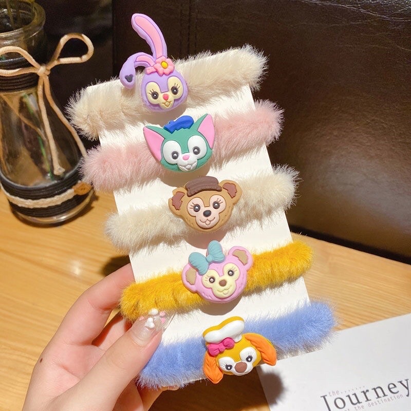 Đồ buộc tóc tai thỏ đủ kiểu / Cột tóc thỏ bằng nhung