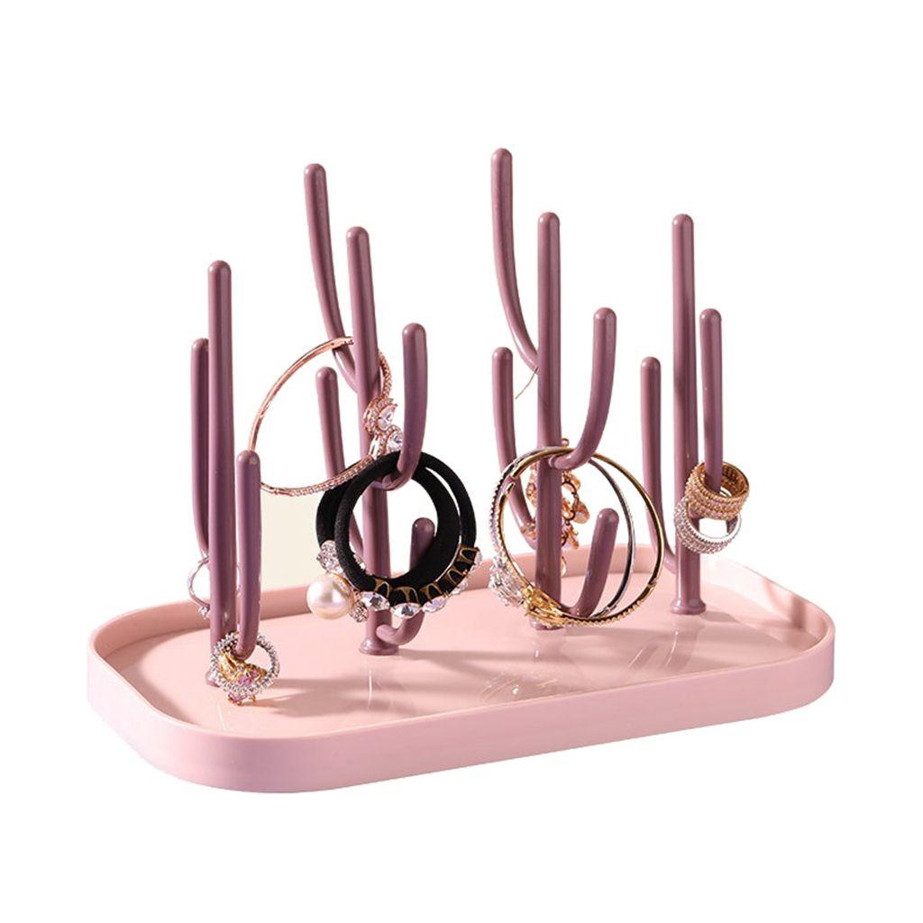 NICKOLAS Giá Đỡ Bình Sữa Em Bé Chất Liệu PP Cấp Thực Phẩm Hình Cây Xương Rồng