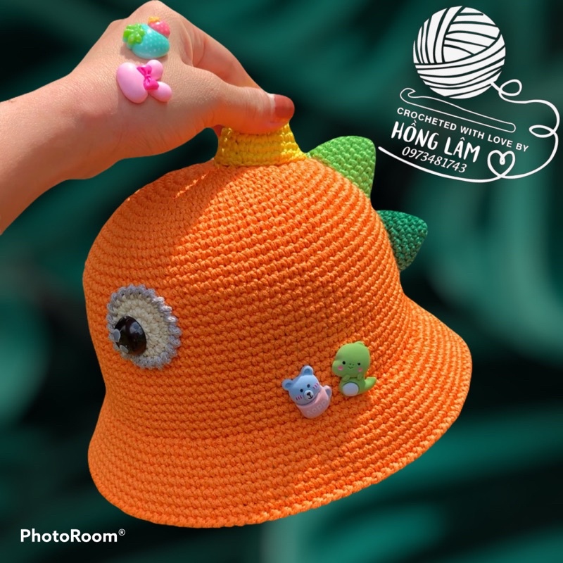 Set Sợi Móc Mũ Khủng Long