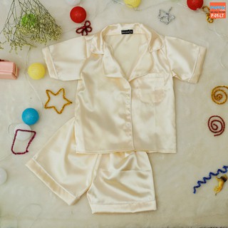 pijama lụa Hong Kong cho bé trai và bé gái từ 7-35kg